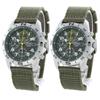 Пара часов футляр для хранения часов дата календарь в комплекте хаки зеленый snd377rsnd377r [Seiko] мужские женские [предмет]