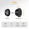 Freewell Macro Lens for Fuji Versatile Design with Magnification 2-in-1 Wide-Angle & X100VI/X100V - (Black)