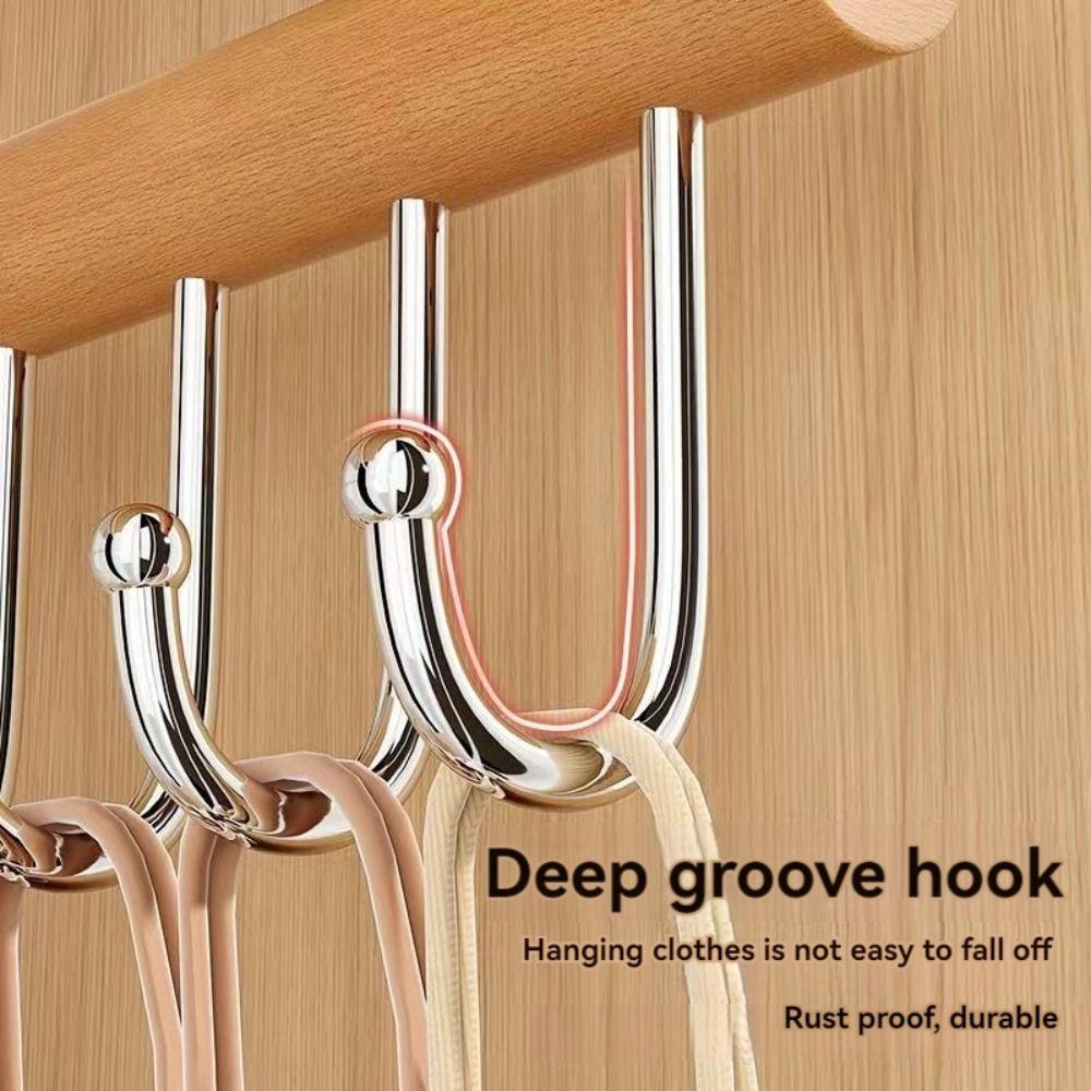 Многофункциональная вешалка для бюстгальтеров 8 крючков Органайзер для одежды Стойка Новая деревянная вешалка для ремней