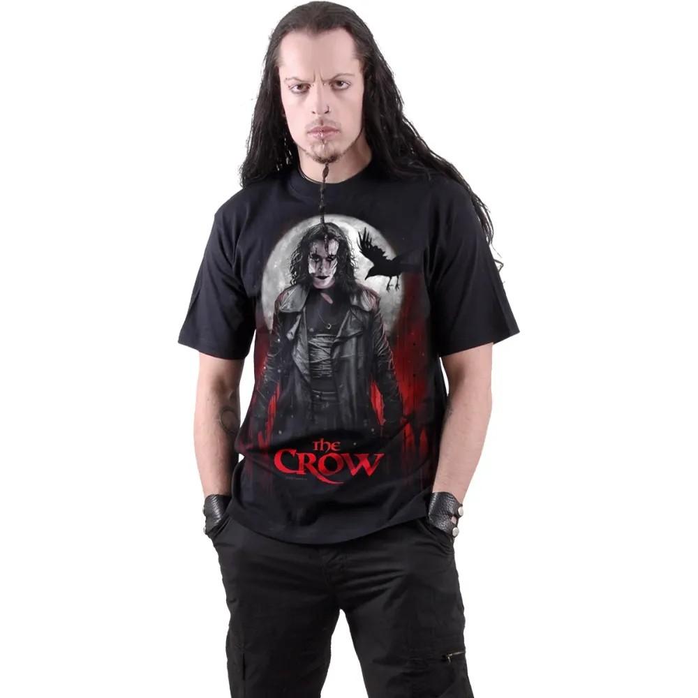 Spiral Direct Unisex Adult Blood Moon The Crow T-Shirt