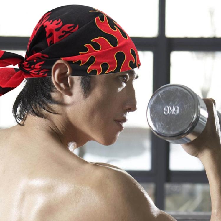 12 шт. Повязка на голову для бега и танцев, Хип-хоп, Шарф для волос, Красивый узор, Квадратный декоративный шарф, Аксессуары для костюма