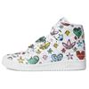 Jeremy Scott x Forum 84 High Монограмма Унисекс Кроссовки Белый Облачно-белый Основной черный HQ1128