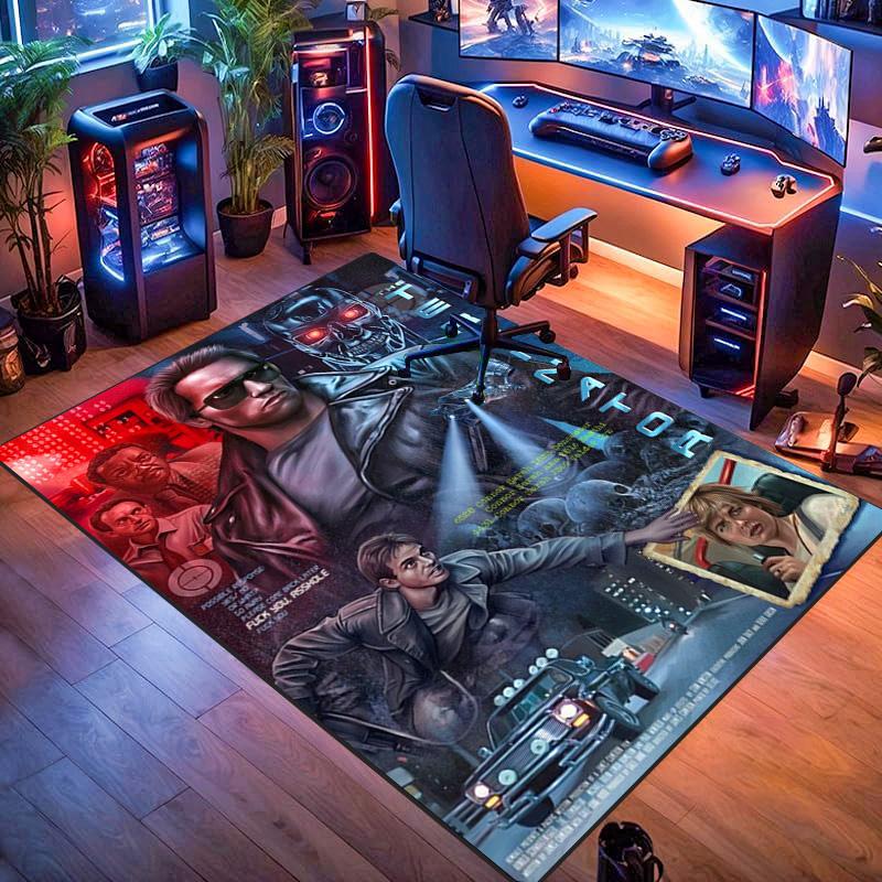 Action Heroes Unite carpet Suitable for all seasons floor mats Doormat Christmas gifts Office chair cushion