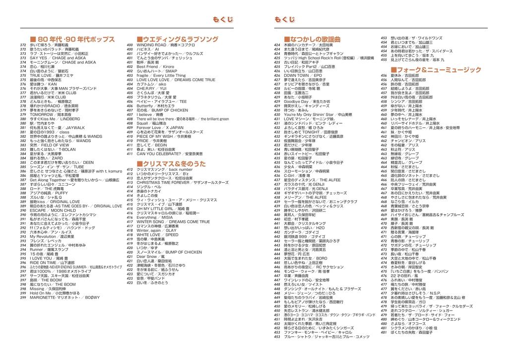 Song Collection 2025 MUSIC (SHINKO MOOK)