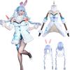 [NOKIJP] Косплей VTuber Костюм для косплея Usada Pekora Косплей VTuber Усада Пеко-тян Костюм для косплея Пекора Виртуальный ютубер VTuber Косплей (Использованная Пеко