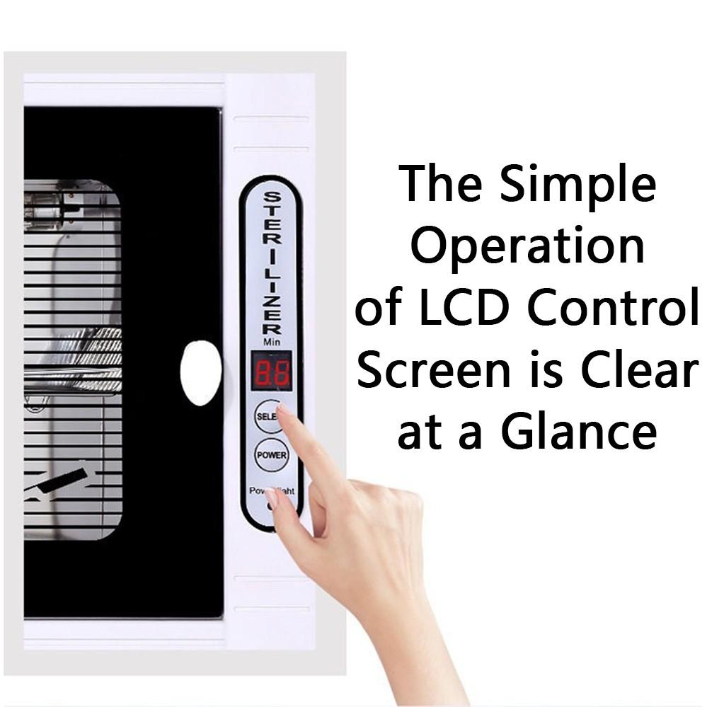 УФ Дезинфекционный Шкаф Стерилизатор для Детских Бутылочек Салон Красоты Ногти Полотенце Зубная Щетка Ультрафиолетовая Стерилизация Инструменты