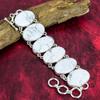 Howlite Gemstone Bracelet Jewelry, Handmade 925 Solid Sterling Silver Designer Jewelry, Natural Chain Bracelet Jewelry For Thanksgiving Gift