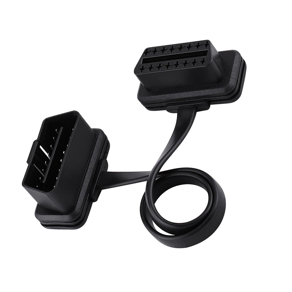 Автомобильный 16-контактный кабель-удлинитель OBD «папа-мама», диагностический адаптер