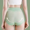 Women's Panties High Waisted Tummy Tightening Solid Color Slimming Thin Sports Panties Women's Underwear