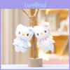 Cute Cat Plush Toy Keychain Cartoon Bag Pendant Kids Birthday Gift