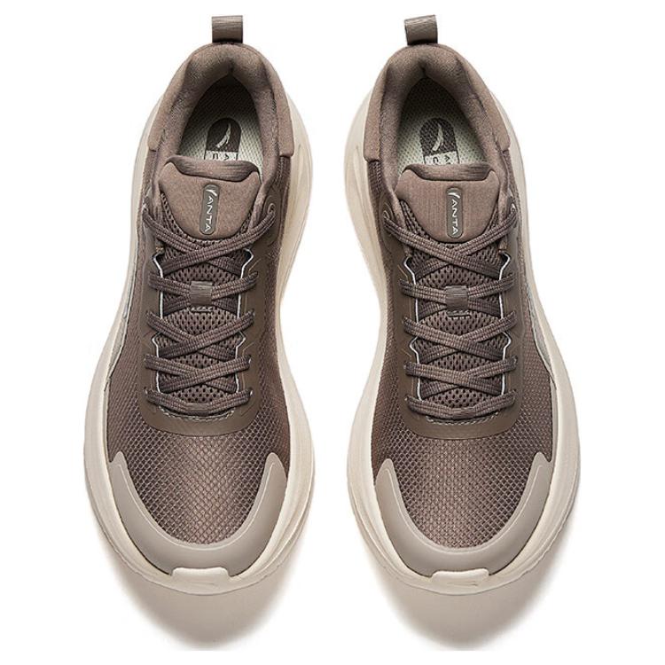 Anta Le Dao Удобные Универсальные Амортизирующие Нескользящие Прочные Низкие Тренировочные Кроссовки Мужские кроссовки Коричневые 112517719-3