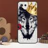 Волк искусство черный Чехол Для Xiaomi 17 Pro Max 14 15 Ultra 15T 13T 14T POCO F8 Ultra F7 F5 F6 X5 X6 X7 Pro Чехол