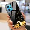 Чехол Realme9 4G для Realme 9 Pro Plus Чехол Закаленное Стекло Роскошные Чехлы для OPPO Realme 9 Pro БАМПЕР Пейзаж Realme9Pro+ Оболочка