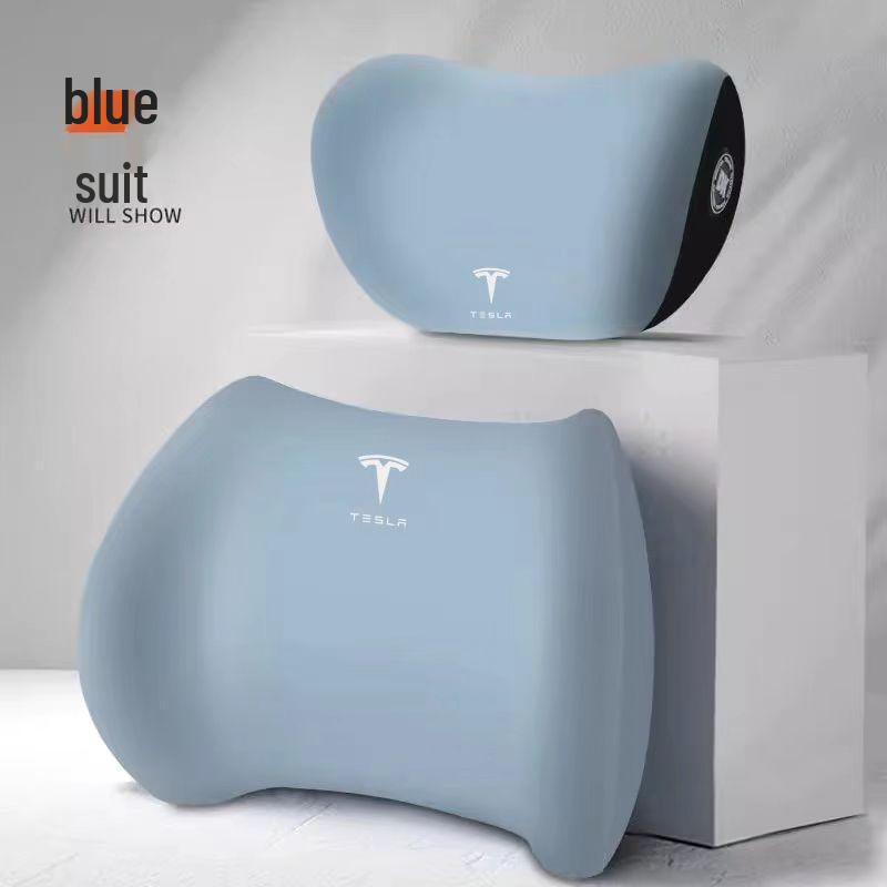 Tesla 3 Memory Foam Headrest & Lumbar Support by Lizhou