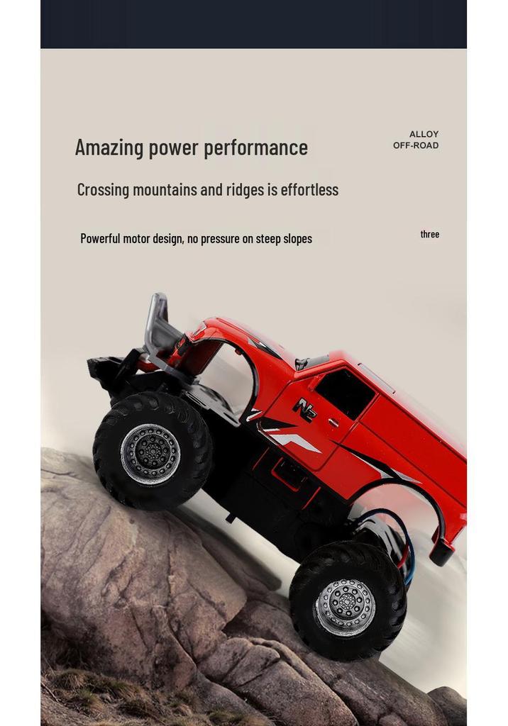Haotian Мини Внедорожник на Радиоуправлении Перезаряжаемый Hummer для Детей