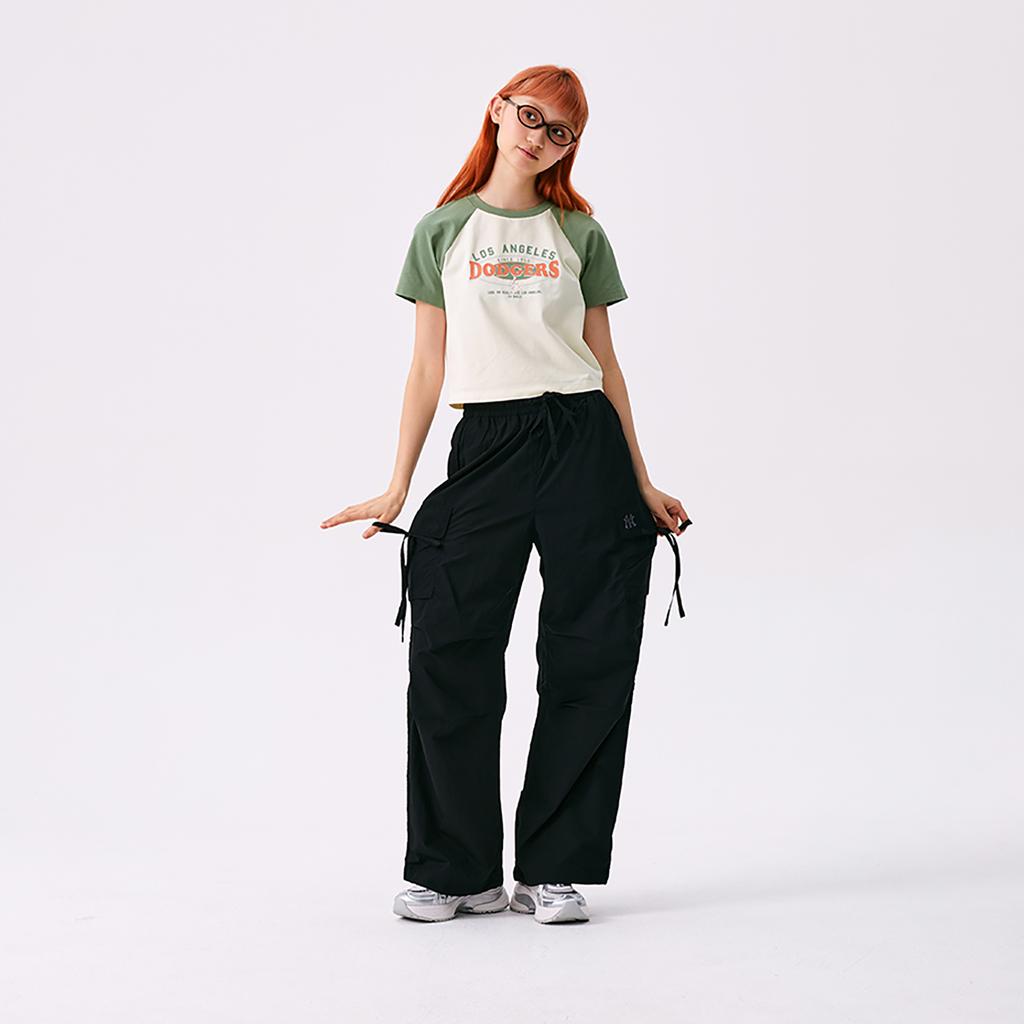 Новые женские брюки карго MLB New York Yankees Basic Collection SS25, черные 3FWPB0653-50BKS