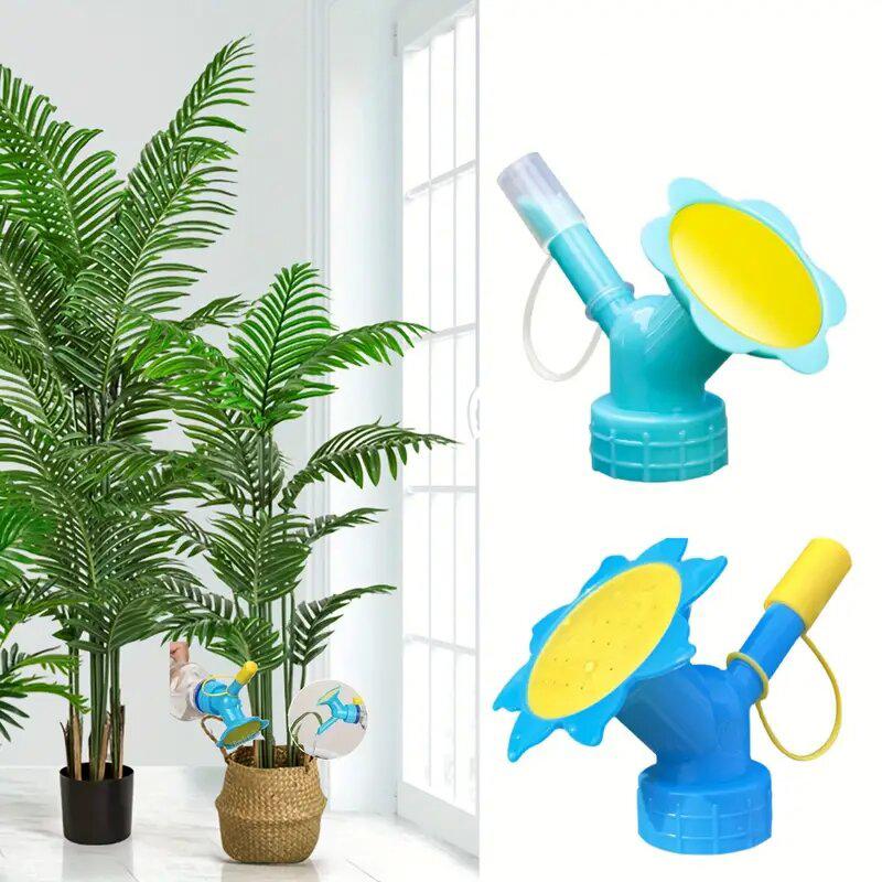 Beverage Bottle Bottle Cap Sprinkler Garden Tool Nozzle Plastic Sprinkler Seedlings Plant Flowers Watering Small Potted Long Spout Indoor Accessories