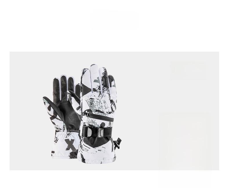 Unisex Winter Ski Gloves: Warm, Waterproof, Touchscreen-Compatible for Outdoor Activities