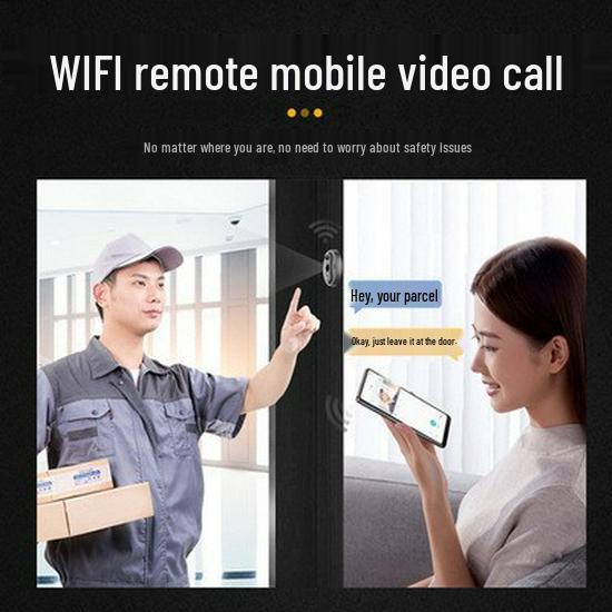 Умный видеодомофон и камера наблюдения Tuya с Wi-Fi, дистанционным управлением и беспроводным подключением