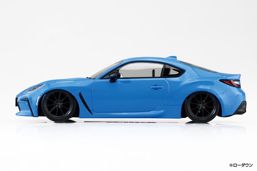 Aoshima Bunka Kyozai The Snap Kit Series Toyota GR86 Bright Blue Plastic Model 1/32 Pre-Colored 21-E
