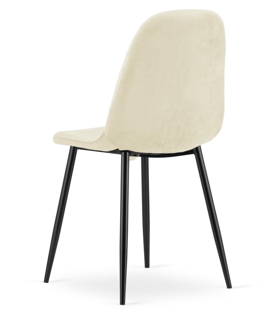 COMO chair - beige velvet x 2