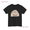 Hedgehog Face T Shirt Animals Lovers Keeper Vintage Unisex Soft Homme Casual Streetwear