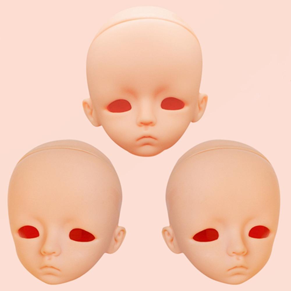 Multi Joints 1/6 Bjd Body Without Makeup Dolls Body Birthday Gift Doll's Head Diy Handmade