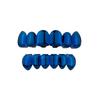 Anti Slip Teeth Grillz Top Bottom Set Glossy Finish Teeth Jewelry Fashion Teeth Grillz Caps  Events