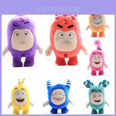 Очаровательные Oddbods 23 см Плюшевая Мягкая Игрушка Ньют Бабблс Пого Зи Джефф Фьюз Слик Кукла