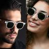 Retro Square Black Lens Sunglasses Women Luxury Brand Designer Glasses Fashion Rectangle Men Outdoor Eyewear Uv400 Glasses