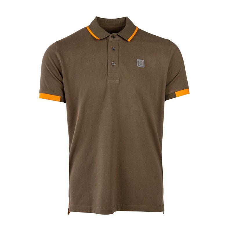 Bormida Short-sleeved Polo Shirt with CERRUTI Logo for Men