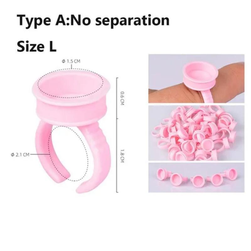 100 шт./набор Одноразовые мини-чашки для тату-пигмента для тату-принадлежностей Аксессуар Чашка для клея для наращивания ресниц Инструменты для макияжа