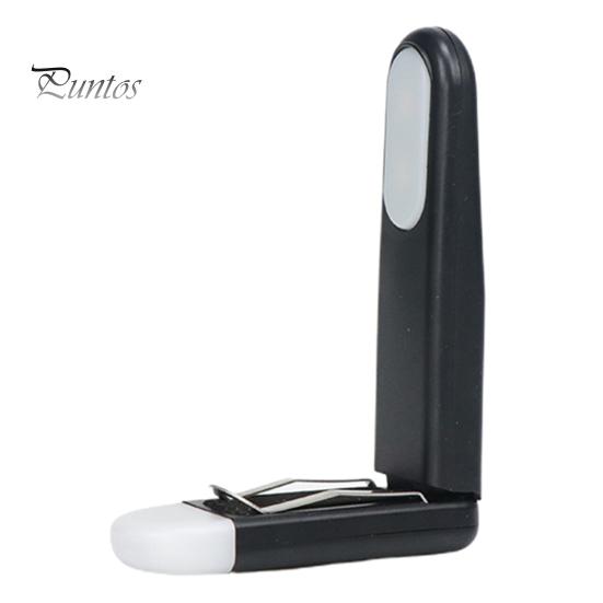 Перезаряжаемая светодиодная лампа для книг, защита глаз, светодиодная лампа для чтения, без мерцания, 90 градусов, гибкая клипса-закладка для студентов