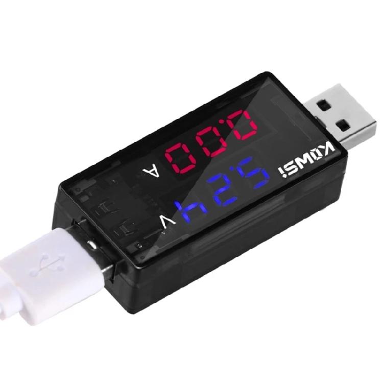 KWS-11VA Двойной USB-тестер Зарядное устройство Тестер Вольтметр Амперметр Обнаружение зарядки