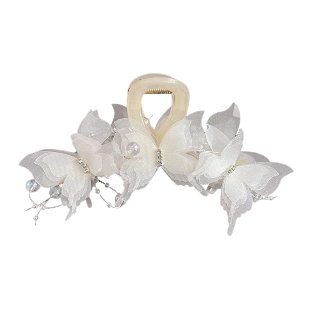 Headwear Butterfly Hair Claw Hair Accessories Crab Hair Clips Butterfly Hairgrips  Girl Lady Women