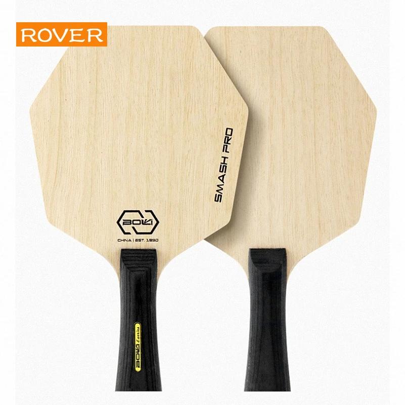 Hexagon Table Tennis Bat Base Plate Larger Hitting Area Pure Wood Blade Professional Paddle for Tranning Offensive Ping Pong