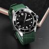 Водонепроницаемый Резиновый Ремешок для Часов Seiko TPU Ремешок для Rolex Быстросъемная Силиконовая Бабочка Застежка Дайверский Браслет 20мм 22мм 24мм