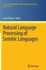 Книга Natural Language Processing of Semitic Languages