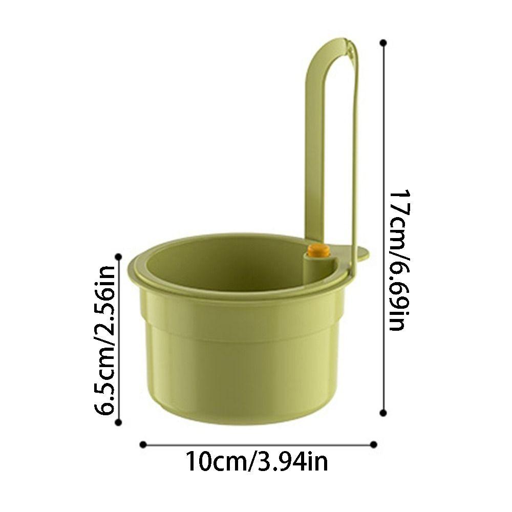 Openable Bottom Cover Sink Hanging Strainer Basket Fruit Clean Filter Rack  Kitchen Accessories