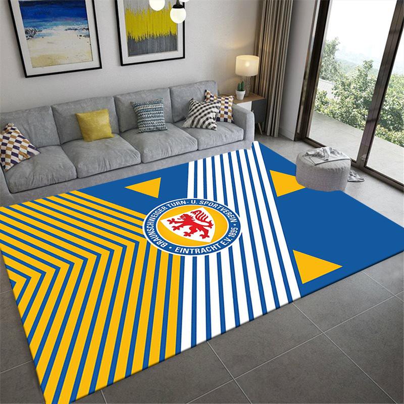 Eintracht Frankfurt logo Carpet Rug for Living Room Bedroom Home Sofa Decoration,Kids play Non-slip Floor Mat