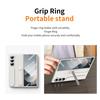 Wristband Foldable Stand Funda for Samsung Galaxy Z Fold 7 6 5 4 Fold6 5G Case Front Glass Lens Protection PC Plastic Cover Capa