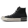 Chuck 70 High Black Natural Ivory Unisex Sneakers Vintage-White A08134C