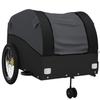 Bicycle Trailer Black 45 kg Iron