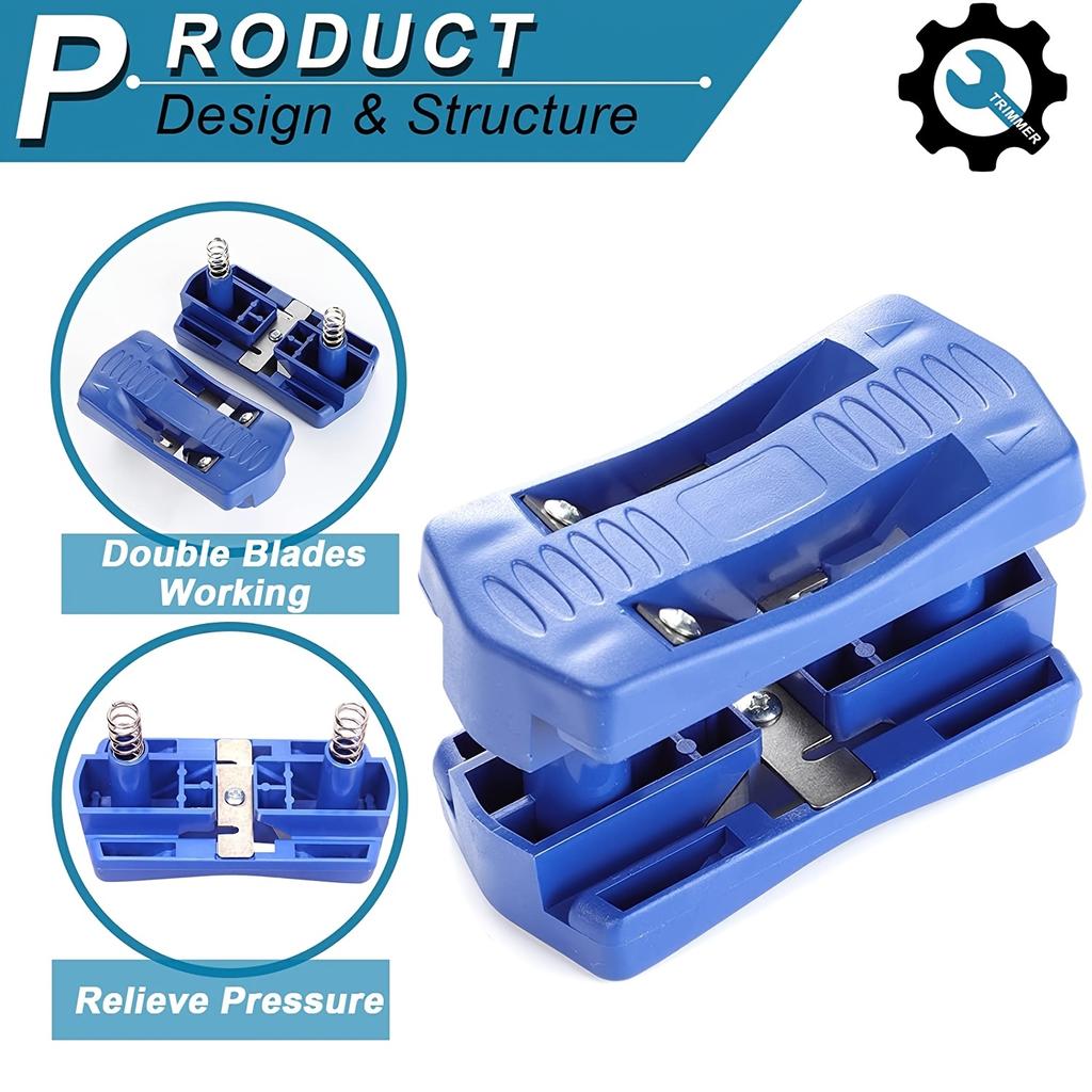 Ручка Кромкообрезной станок Кромкооблицовочный станок Набор торцевых фрез для деревянной мебели Шкаф Ручной инструмент для обрезки хвоста Пластик