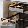 Double-Layer Under-Sink Pull-Out Storage Rack