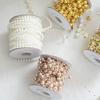 4PCS Pearl Plastic Fishing Line Bead DIY Bead Chain Bracelet Necklace Jewelry Christmas Atmosphere Decoration Photo Props