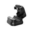 Magnetic cable and wire organizer holder, black - set of 3