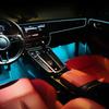 Гибкие светодиодные полосы для подсветки салона автомобиля с холодным свечением, легкая установка, энергоэффективные, разноцветное освещение для создания настроения при вождении