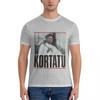 Летняя мужская футболка Черная мужская футболка Футболка мероприятия Kortatu Мужская футболка с графическим принтом Повседневная футболка 100% хлопок
