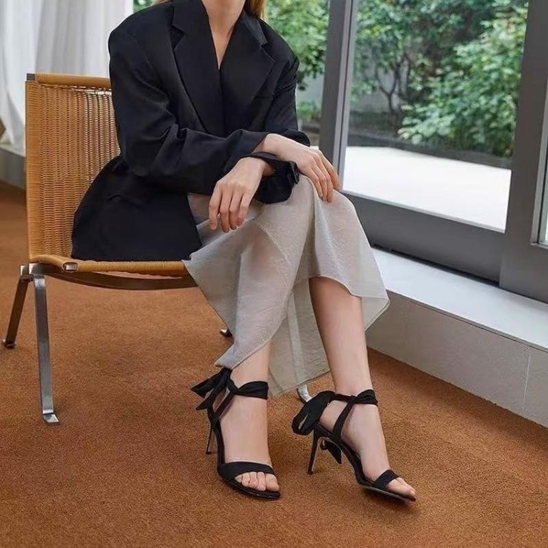 2025 Женские Босоножки на Высоком Каблуке Новая Летняя Мода Элегантные Сандалии Удобная Вечеринка Дизайнерская Обувь Каблуки Женские Сандалии Женские